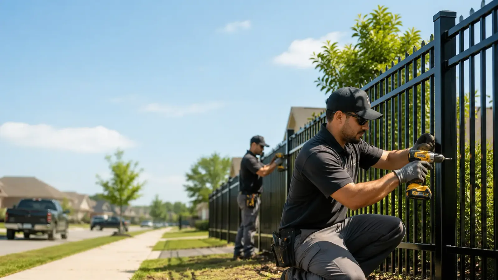 Metal Fence Installation in New Richmond, WI